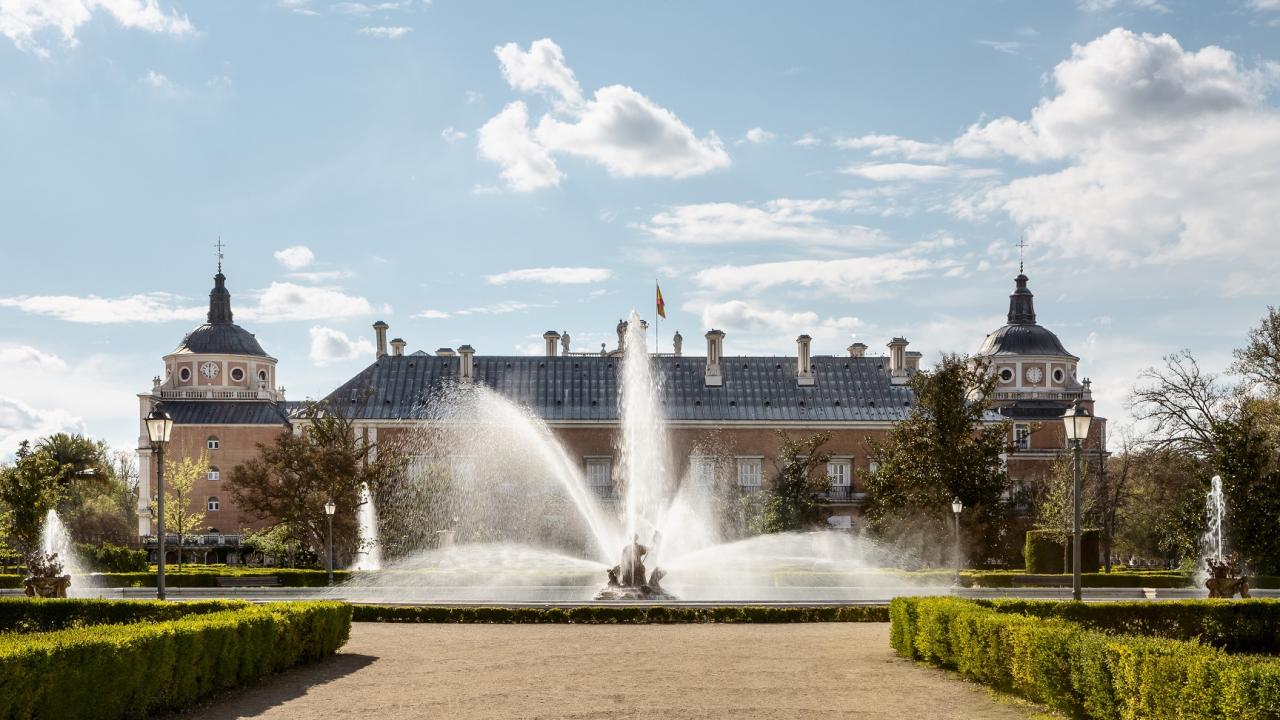 Fuente de Ceres en los jardines del Parterre