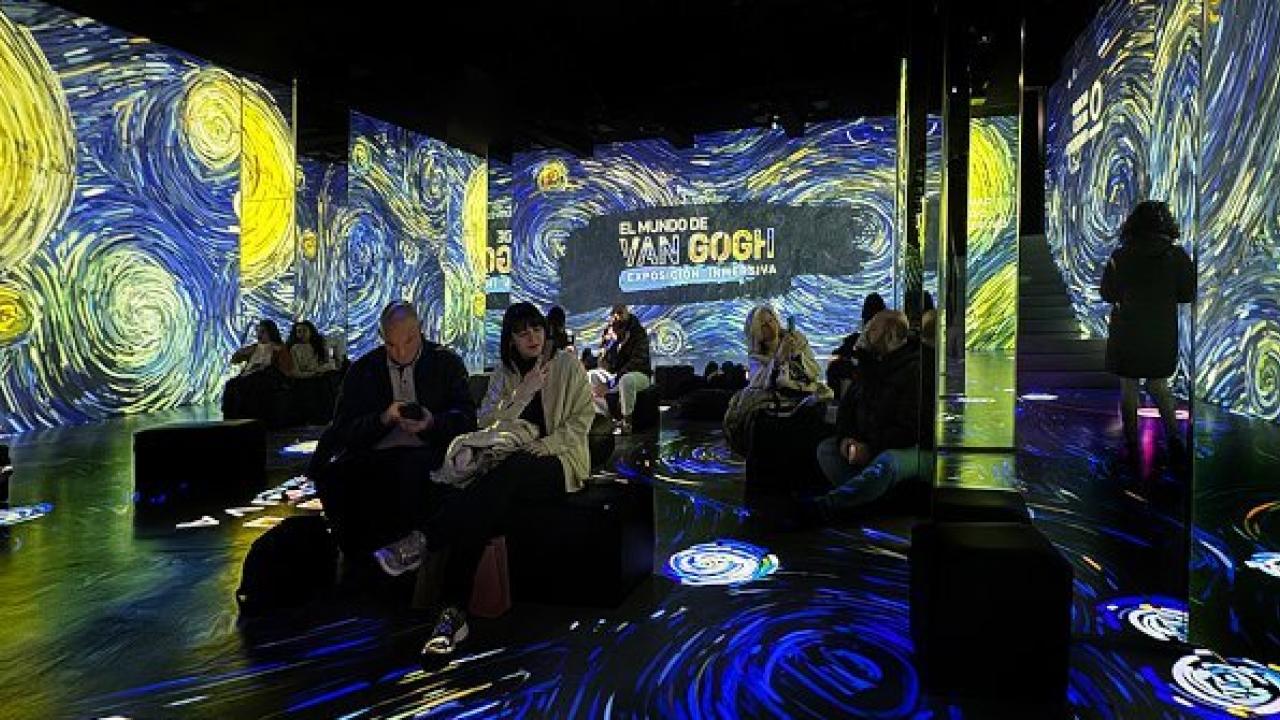 Exposición Van Gogh y Klimt
