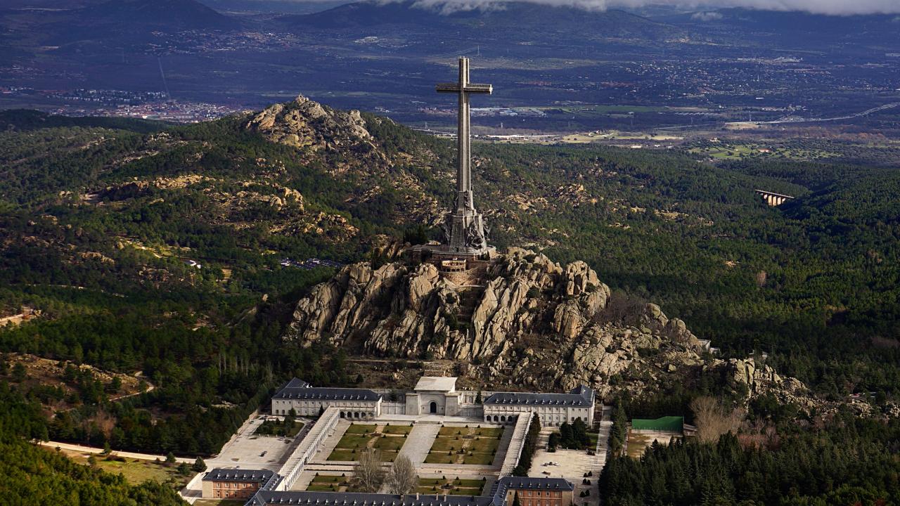 Vista aérea del Valle de Cuelgamuros