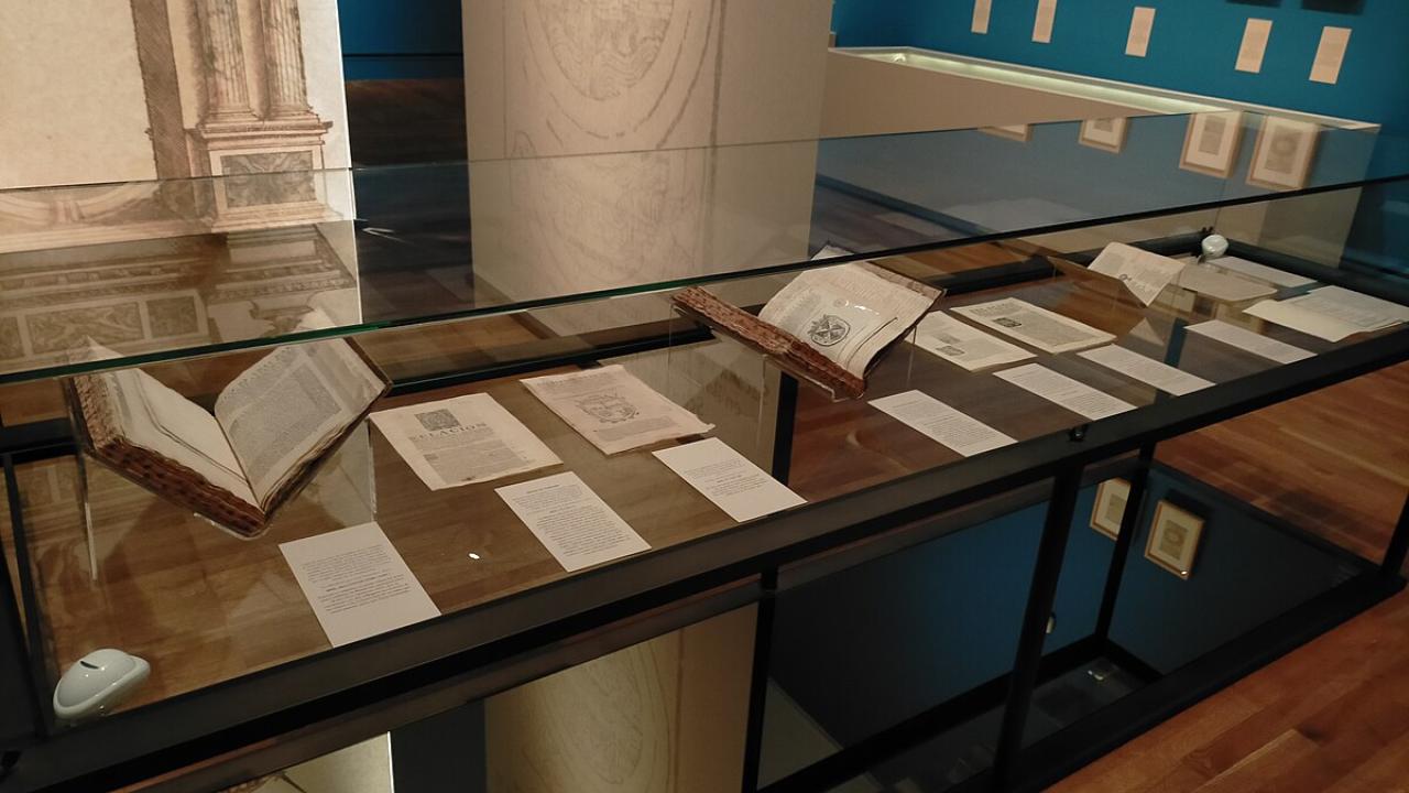 Exposición "Maravillos prodigios" de la Biblioteca Nacional de España