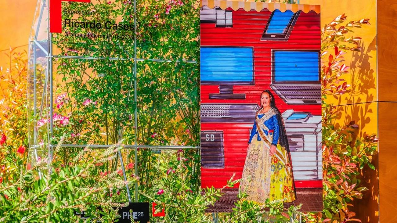 Exposición "Ricardo Cases. Grafitis y falleras (2016-2025)"