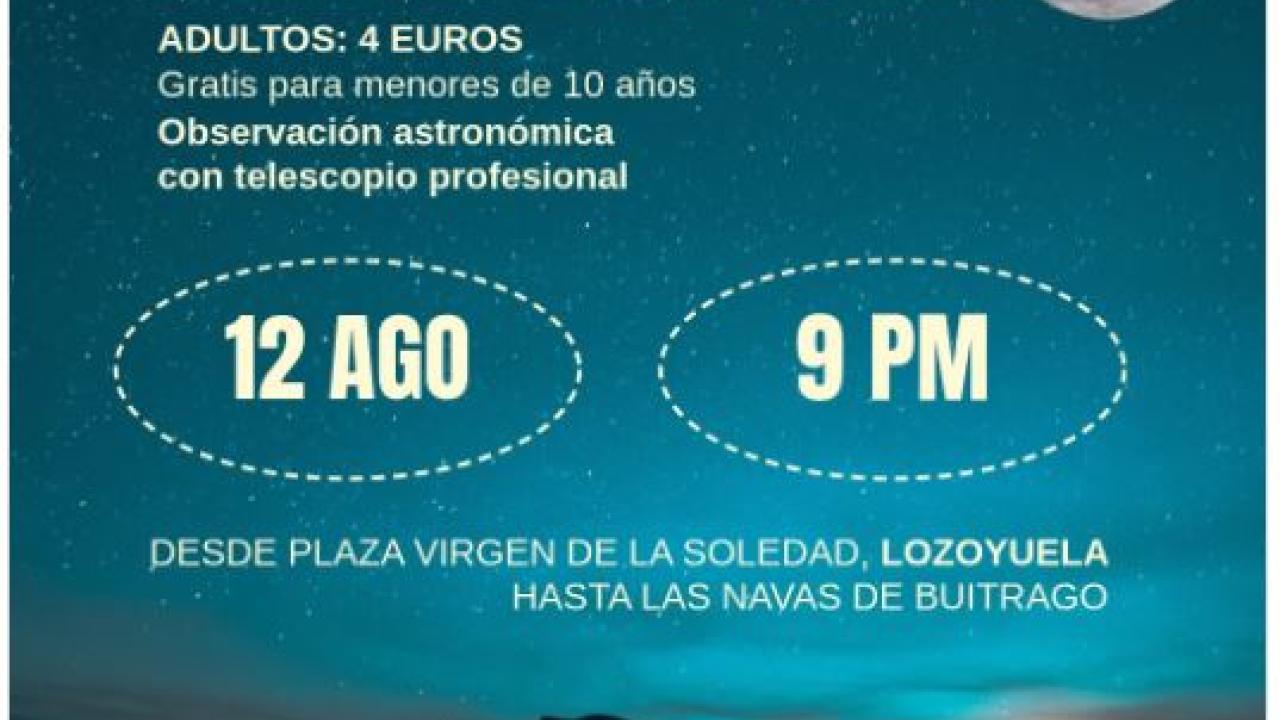 Noche de las perseidas: senderismo