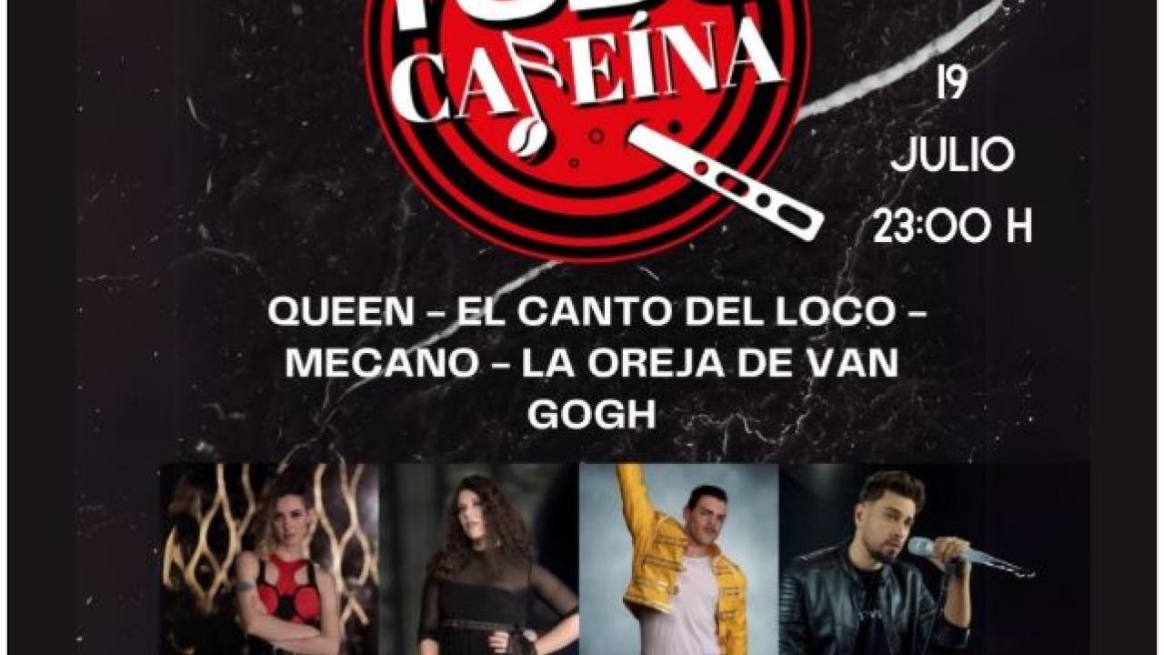La Noche de los Tributos con el grupo Todo Cafeína