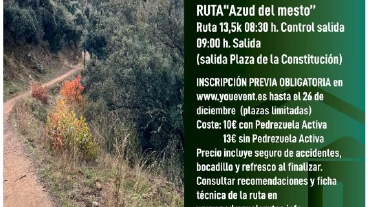 Ruta de Invierno: “Azud del Mesto”
