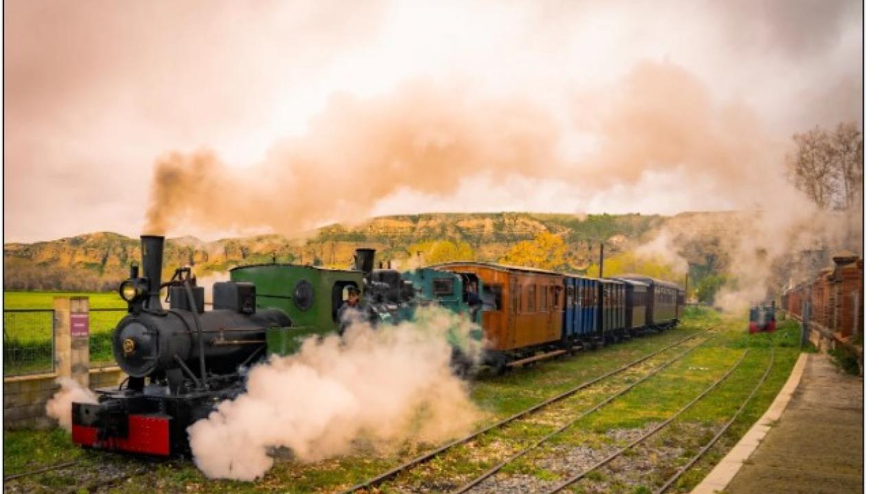 Llegada de los Reyes Magos de Oriente en el Tren de Arganda