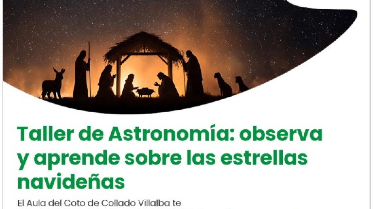 Taller de astronomía: estrellas navideñas