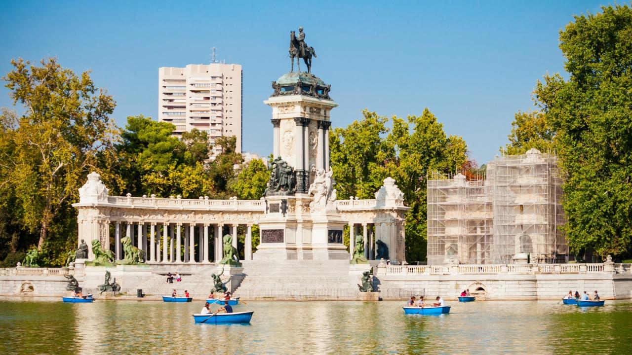 Estanque de El Retiro
