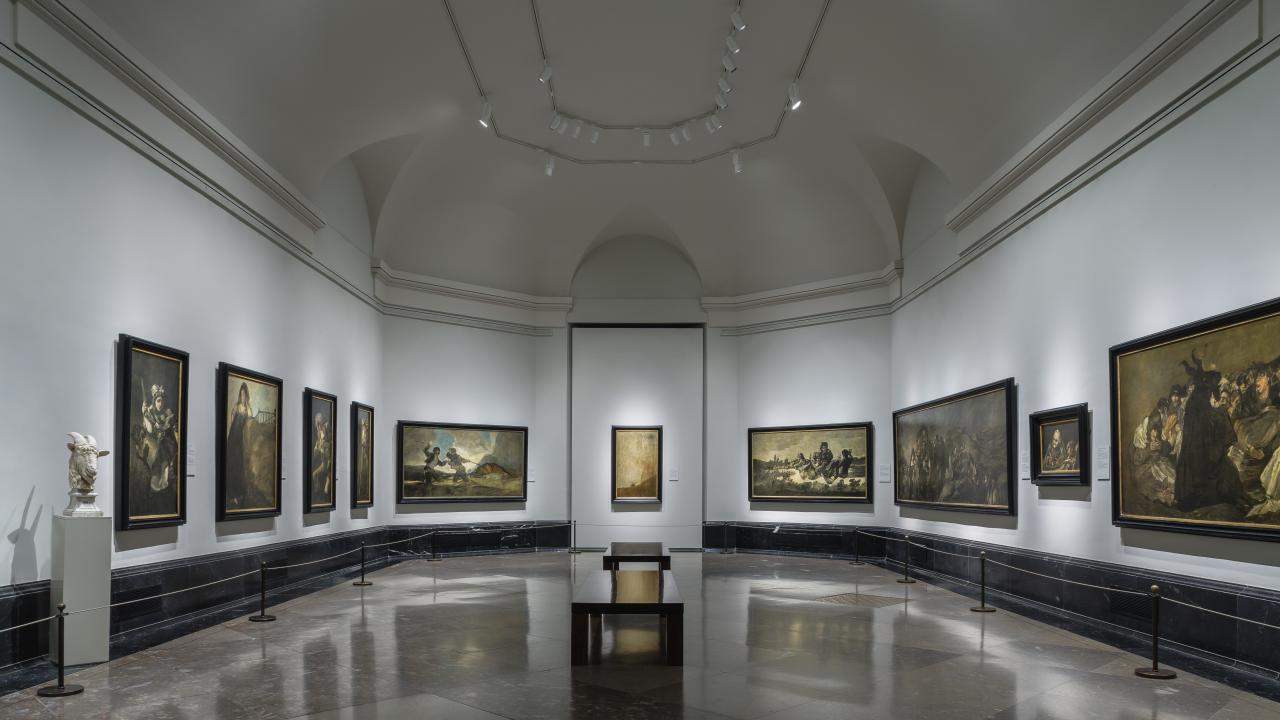 Sala de Goya en el Museo del Prado