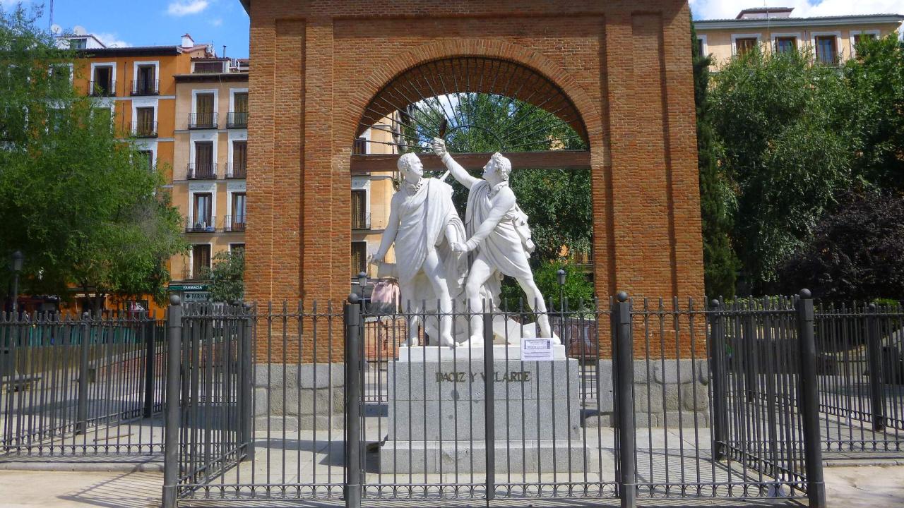 Plaza del Dos de Mayo en Malasaña