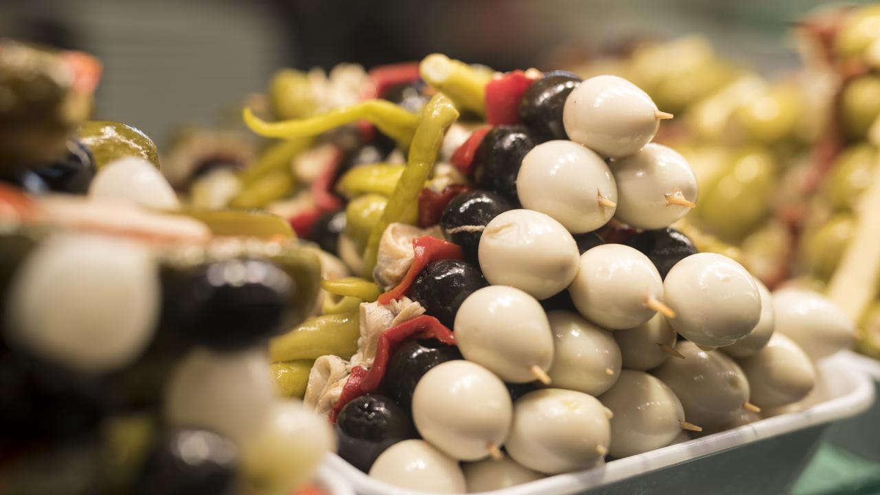 Imagen de productos del Mercado de San Miguel