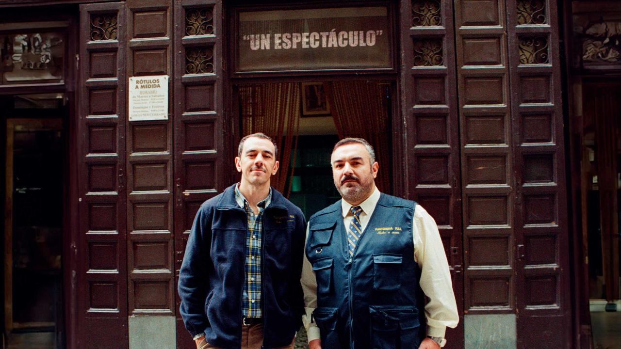 Cartel del espectáculo Hecho a mano de Pantomima Full