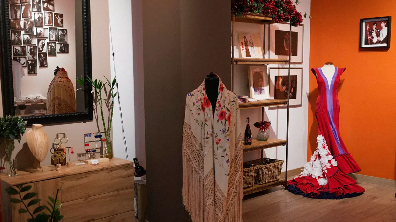Imagen de la tienda del Centro Cultural Flamenco de Madrid