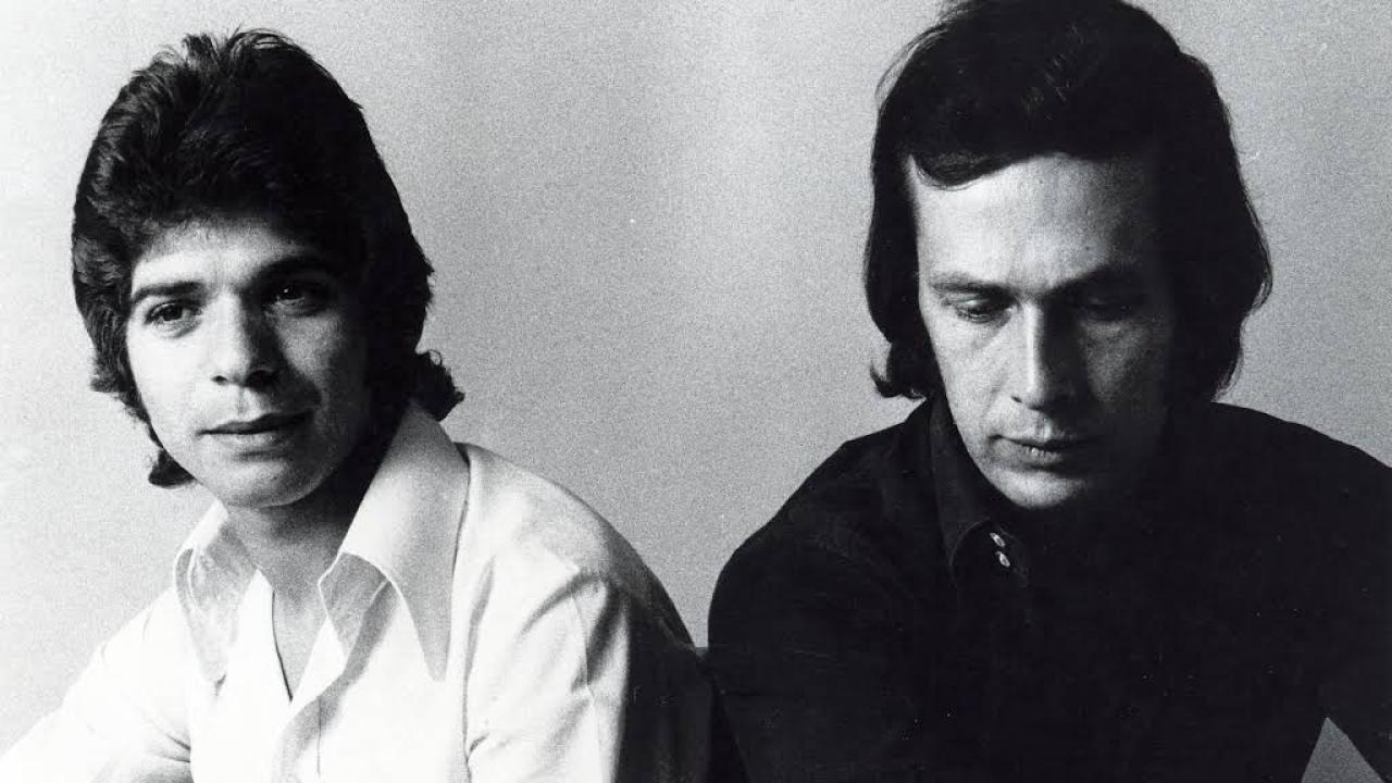 Imagen de los artistas flamencos Camarón y Paco de Lucía