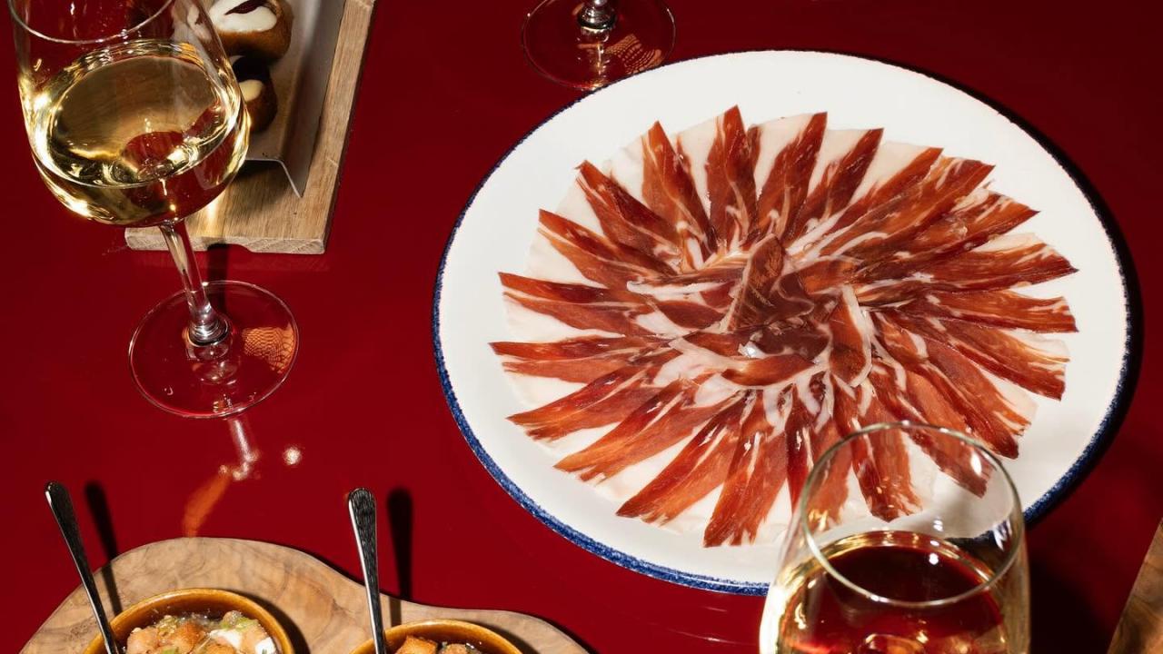 Imagen de la propuesta gastronómica de Flamenco de los leones