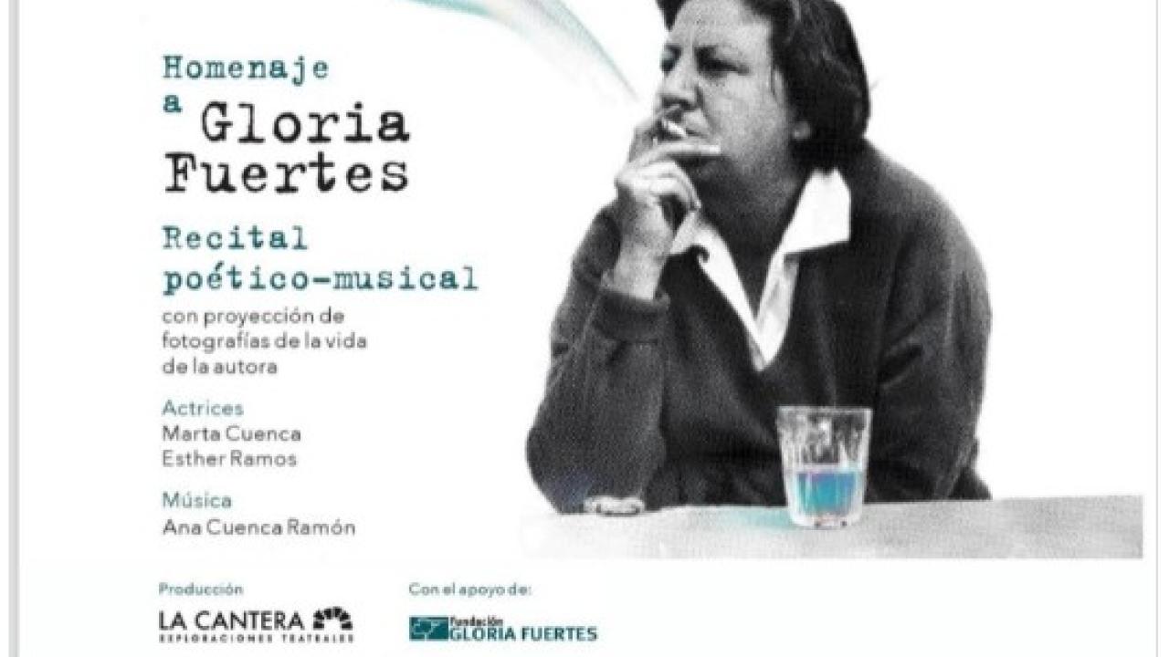 A pecho descubierto” – Homenaje a Gloria Fuertes 