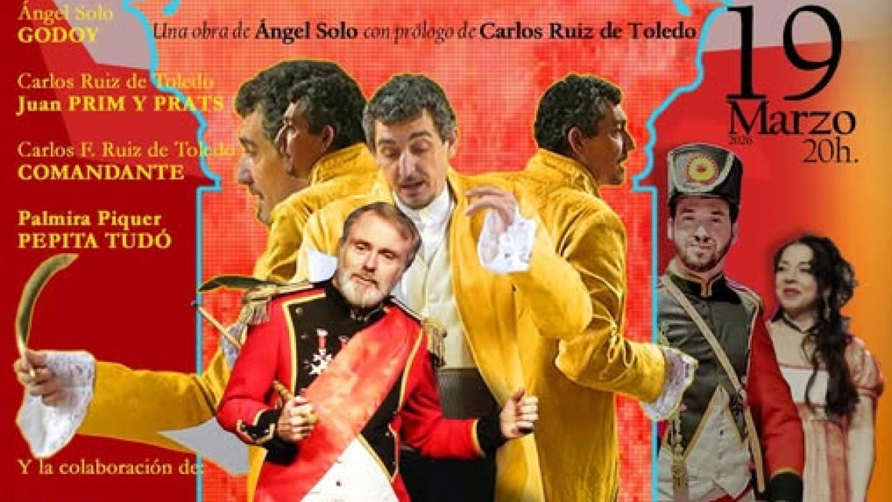 Representación teatral gratuita sobre Godoy: "Godoy desde el olvido"