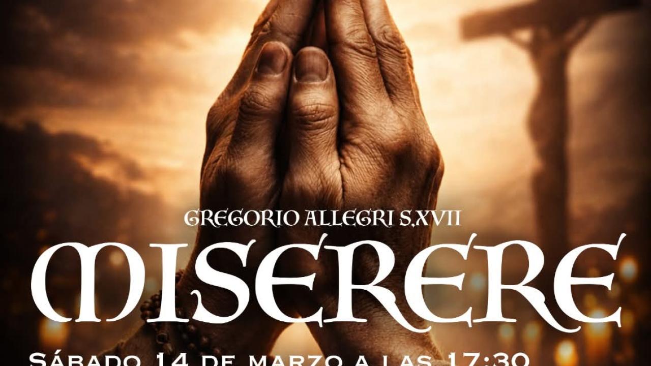 Primer ciclo de música sacra «Miserere»