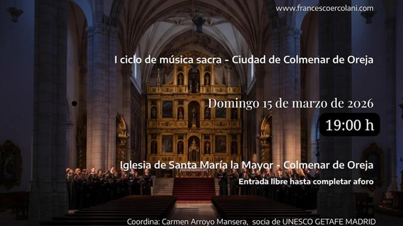 Primer ciclo de música sacra «Concierto a capella del Coro de Cámara Ascende»