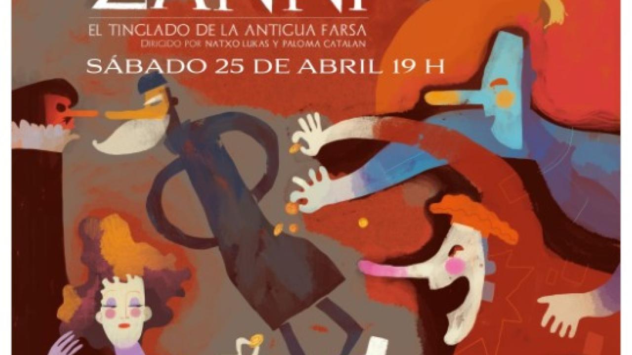 La reunión de los zanni: Máscaras, caos y mucha comedia en el Teatro de Navacerrada.