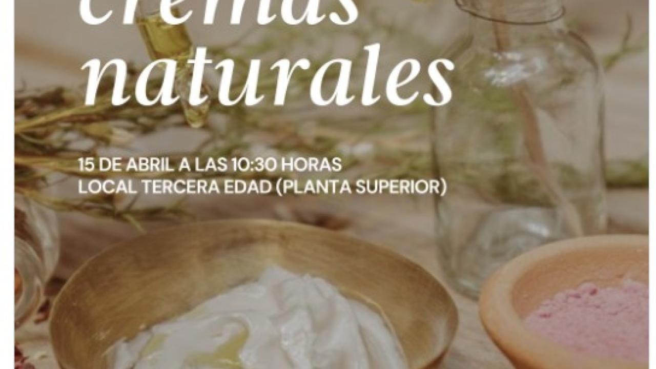 Taller de cremas naturales