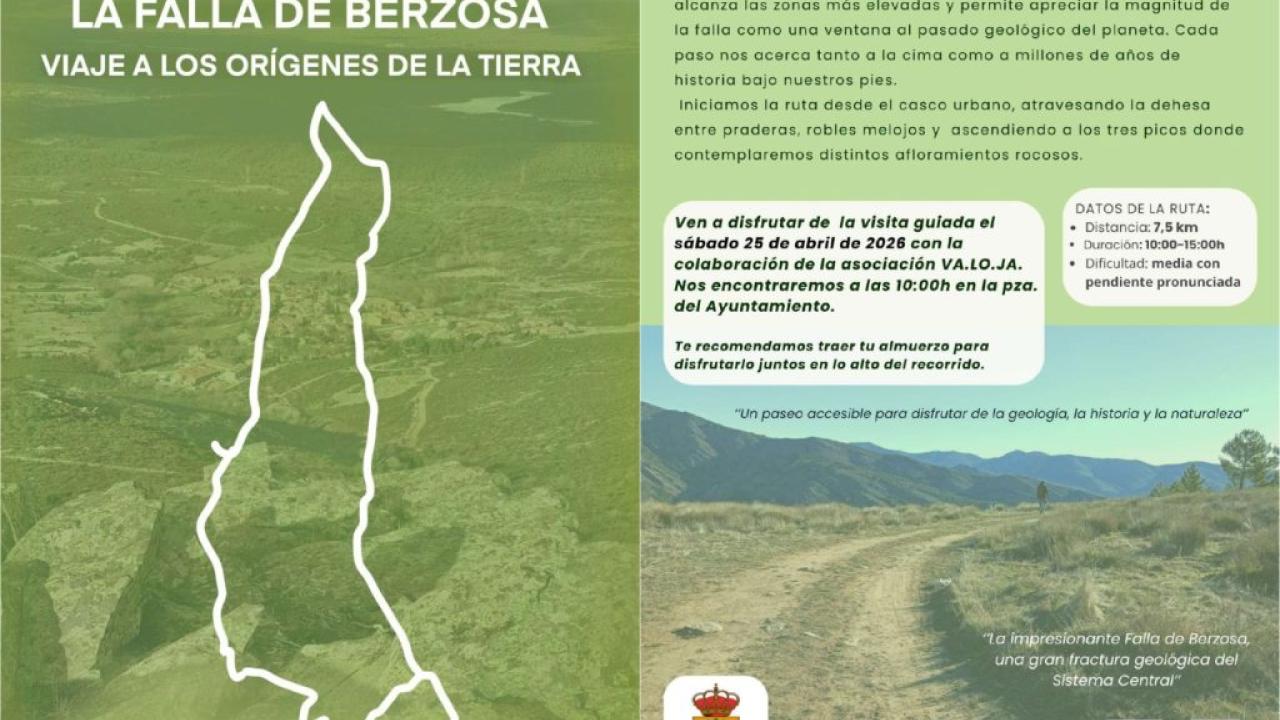 Ruta La Falla de Berzosa - Viaje a los orígenes de la Tierra