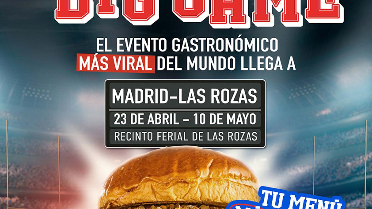 The Champions Burger. The Big Game