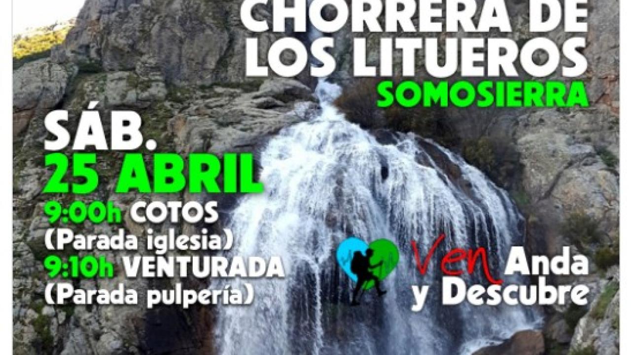 Ruta a la Chorrera de los Litueros 