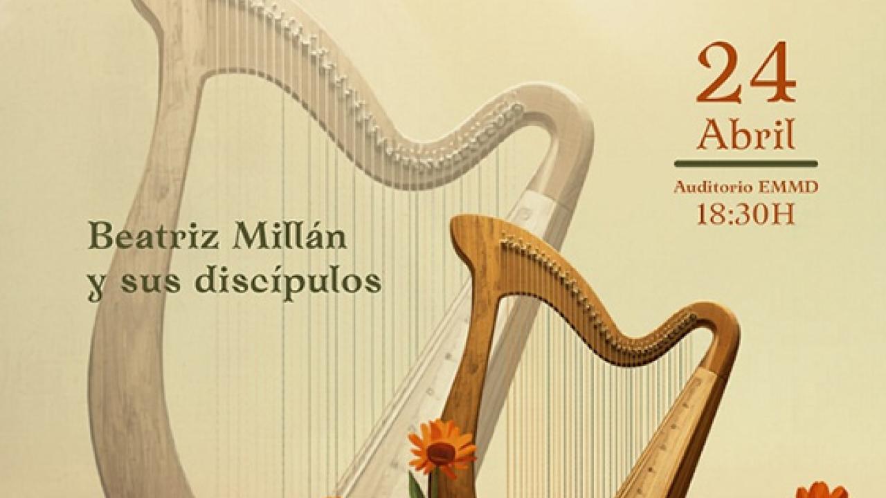 Concierto de arpas en Collado Villalba