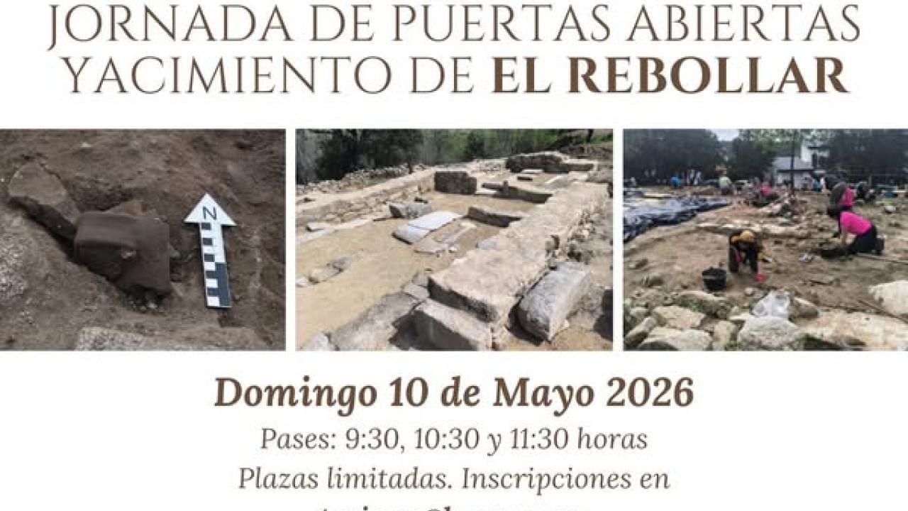 Jornada puertas abiertas Yacimiento El Rebollar 2026