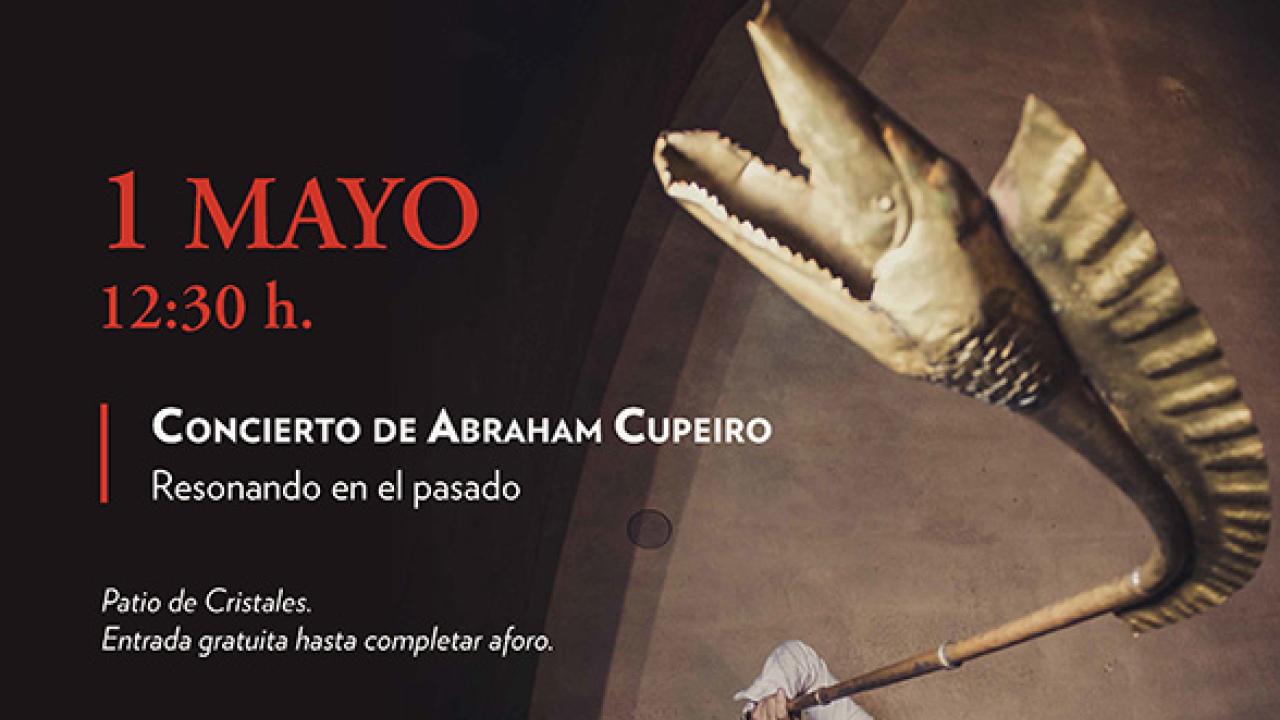 Concierto de Abraham Cupeiro con instrumentos de la antigua Roma