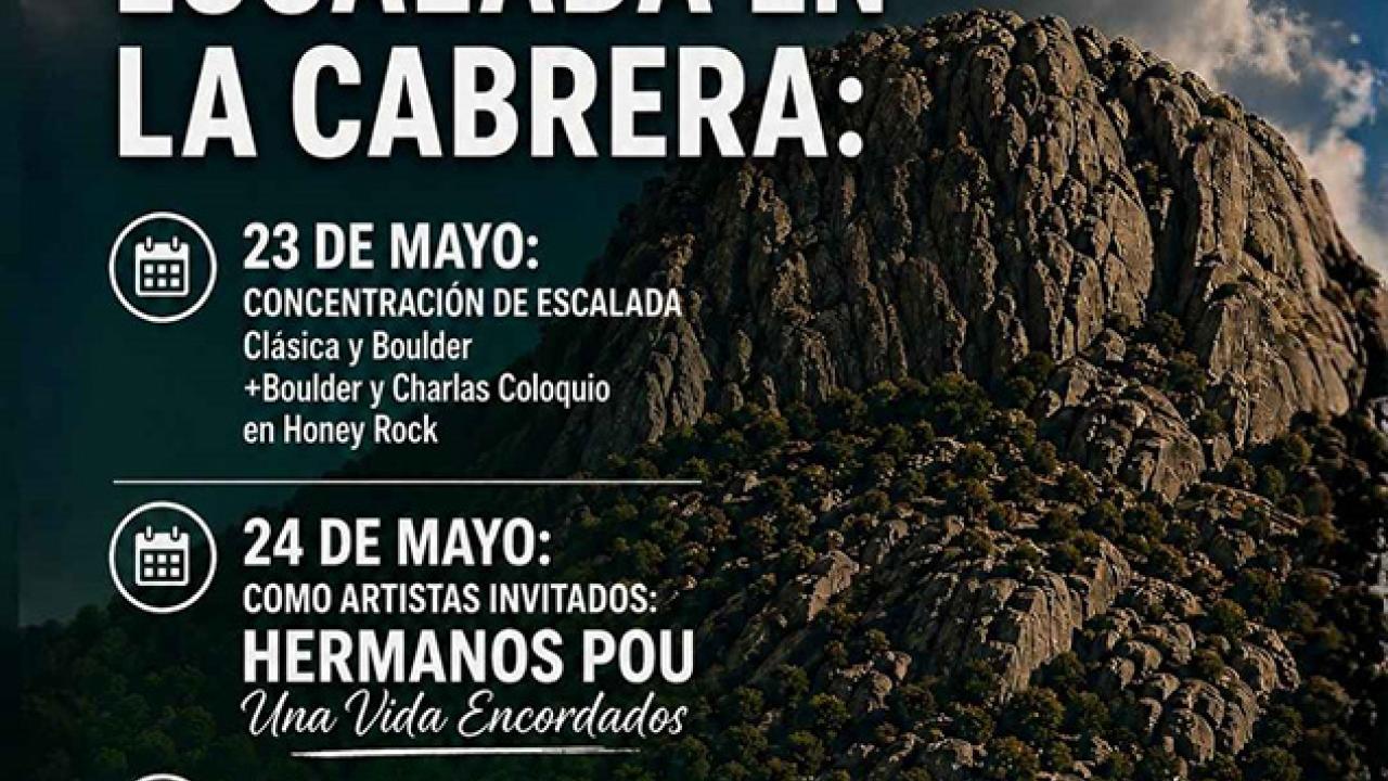 Jornadas de Montaña y Escalada en La Cabrera
