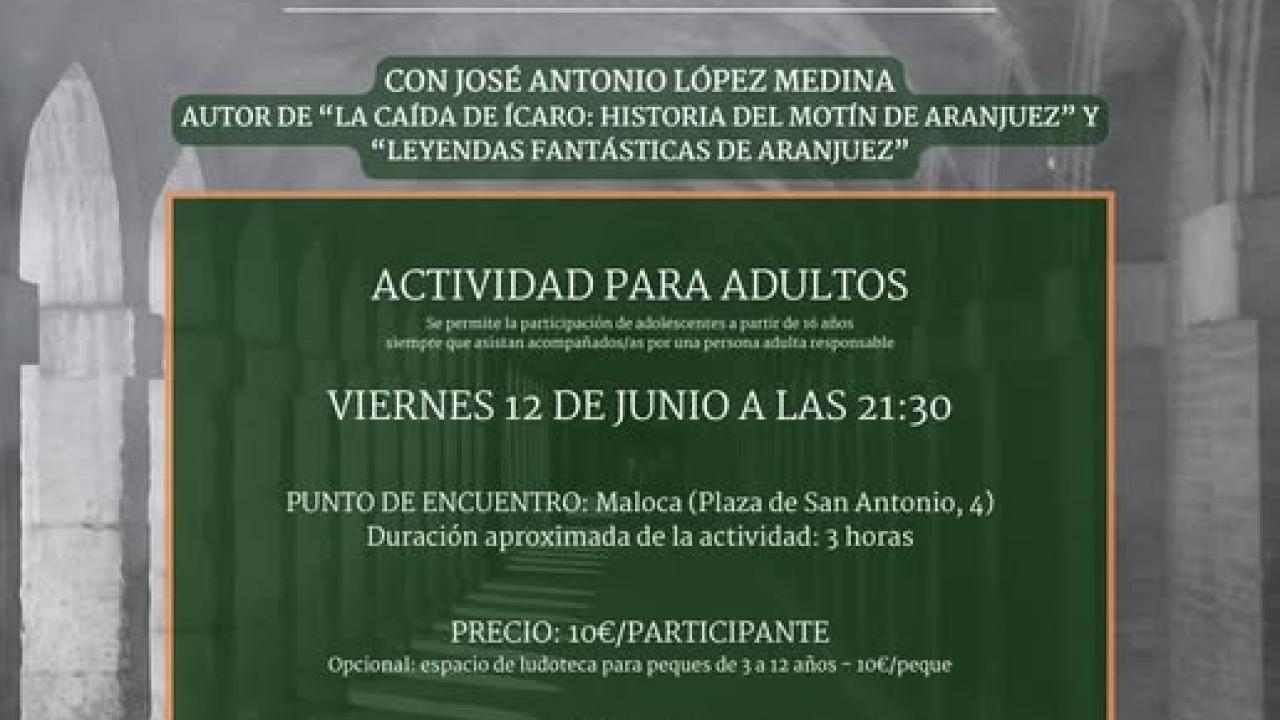 Paseo de Leyendas de Aranjuez