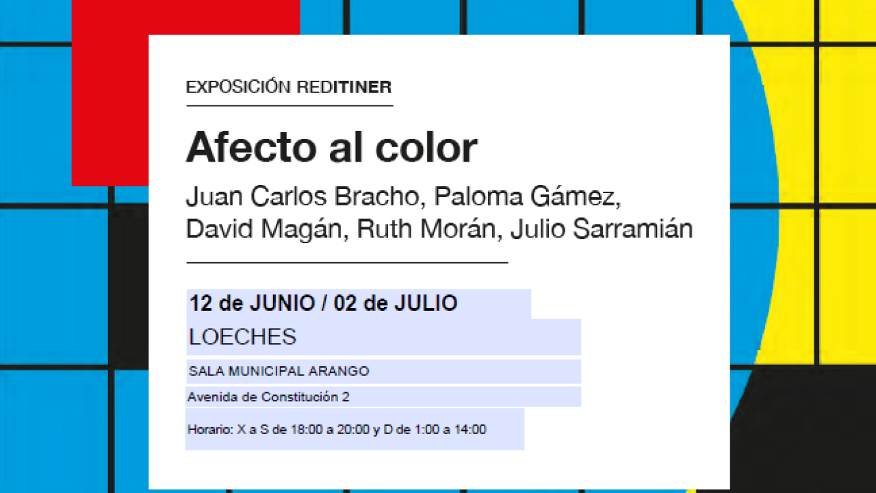 Loeches acoge la exposición “Afecto al color” de la Red Itiner 2026