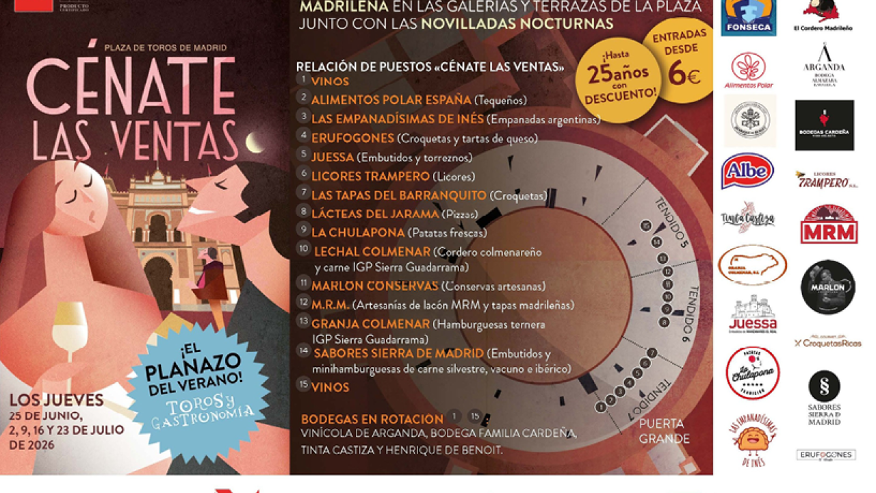 Cénate Las Ventas 2026