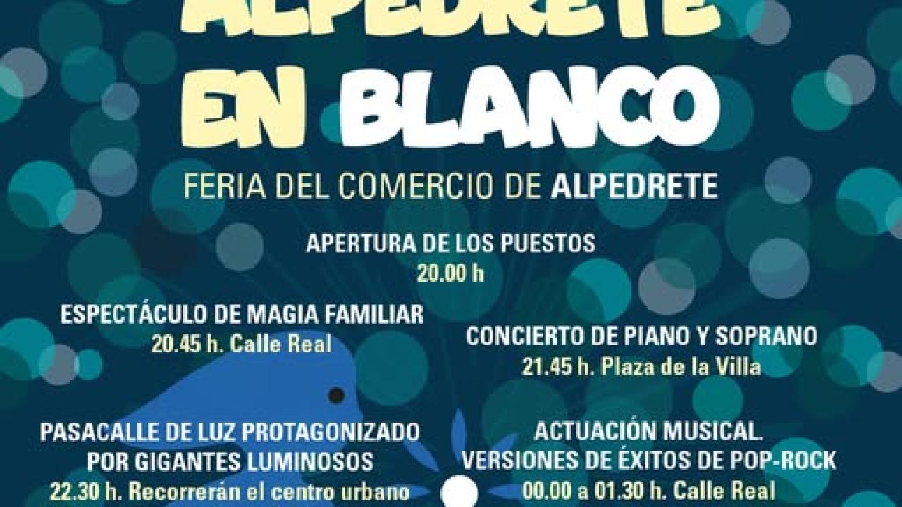 Alpedrete en blanco