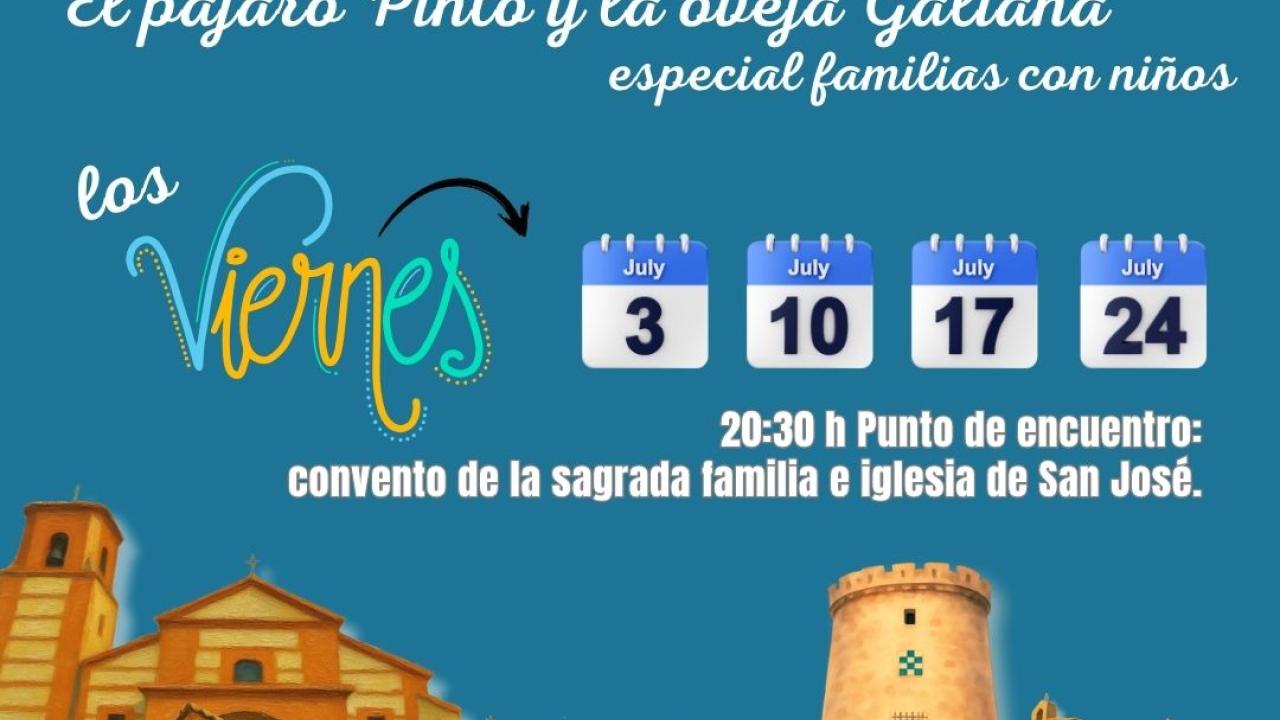 Ruta Monumental especial familias con niños. El pájaro Pinto y la oveja Galiana.