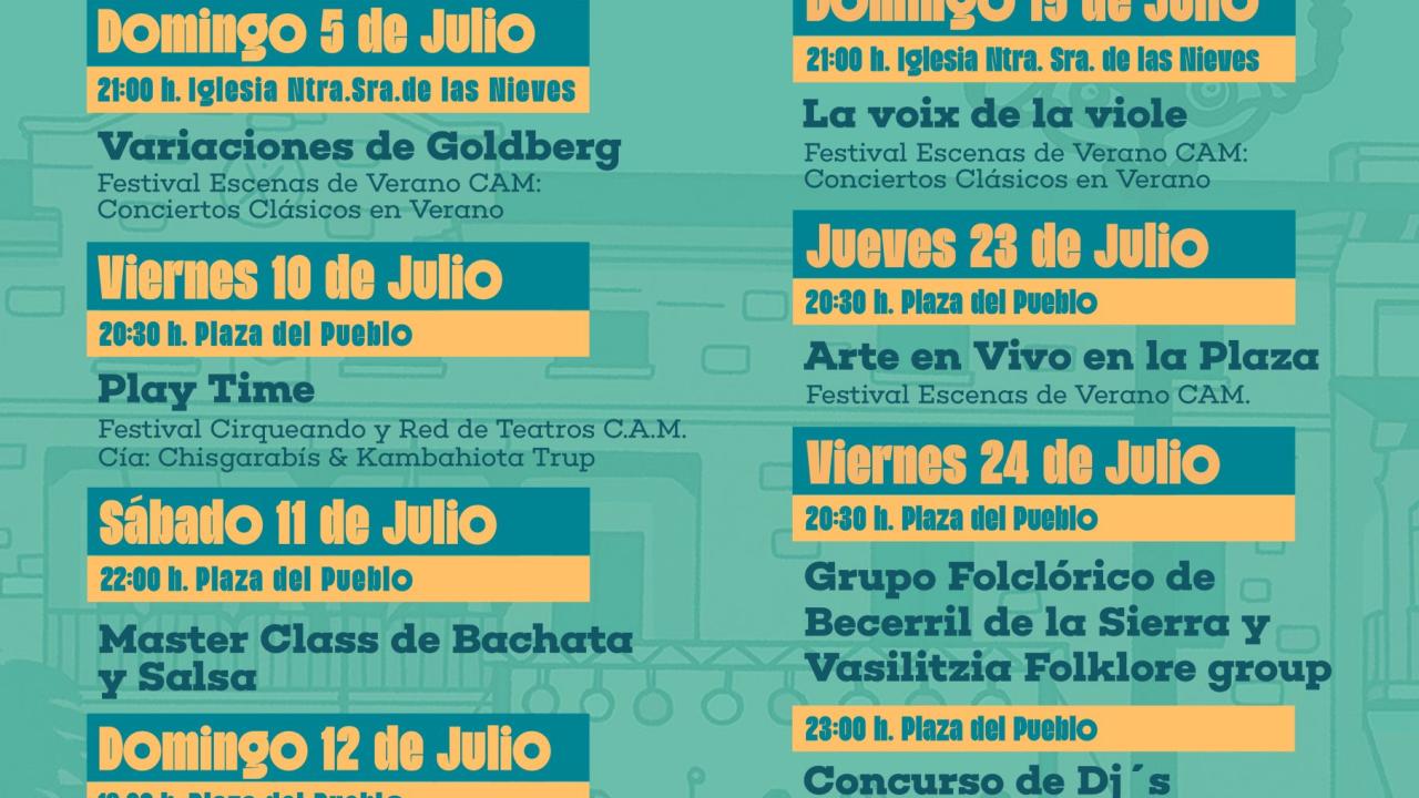 Noches de Verano 2026