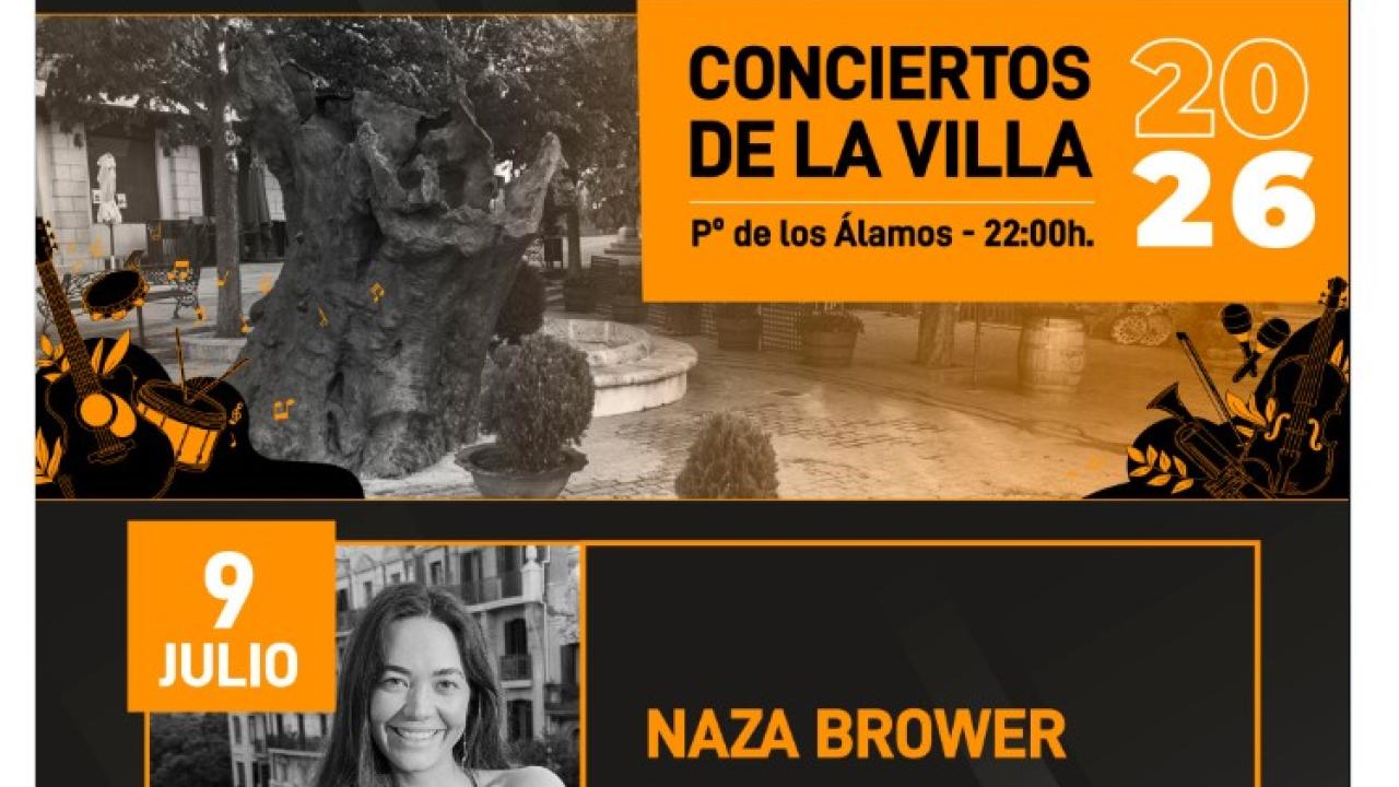 Conciertos de la Villa: Naza Brower