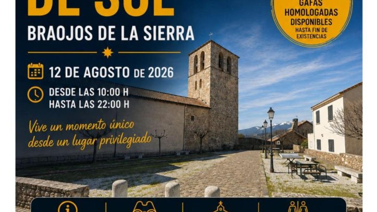 Eclipse en Braojos de la Sierra