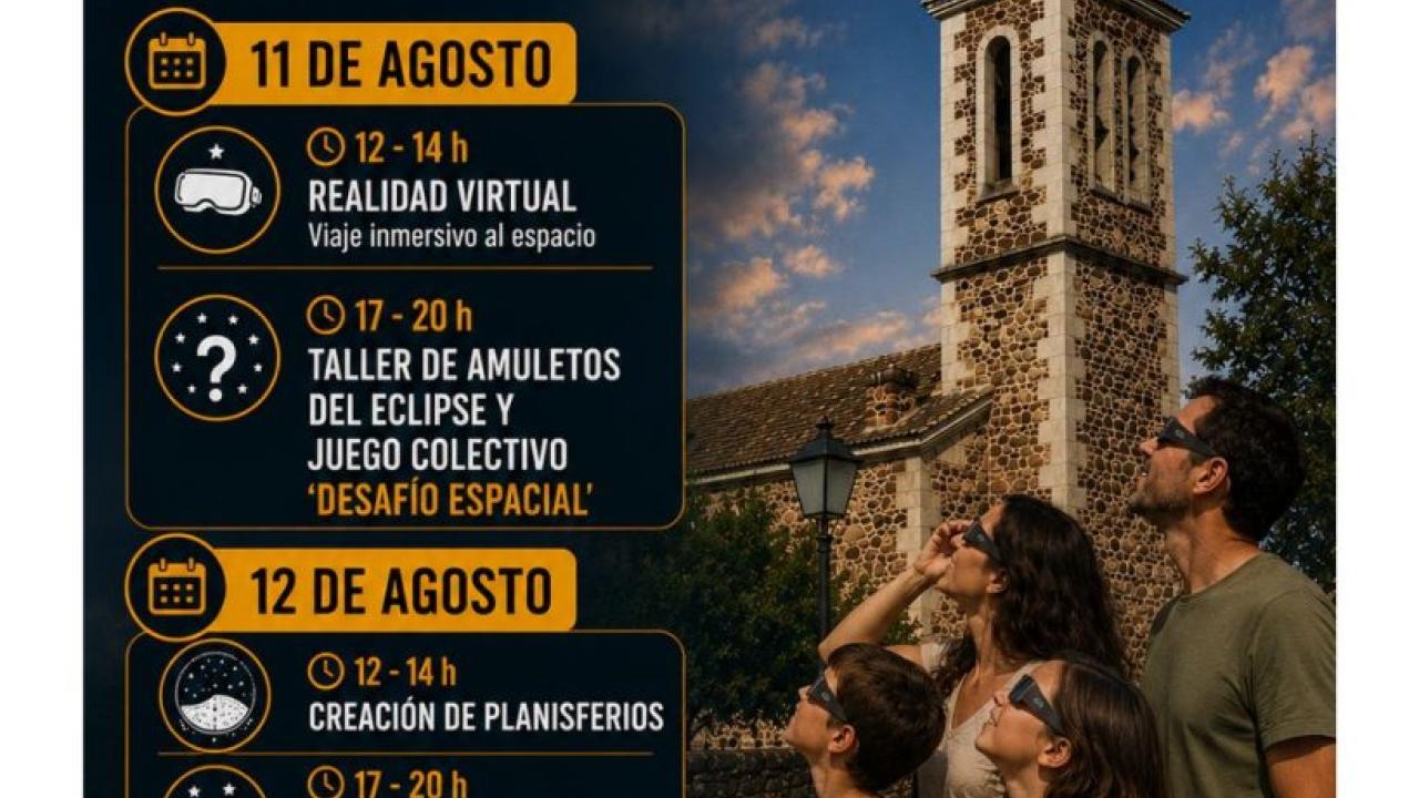 Eclipse solar en Gascones