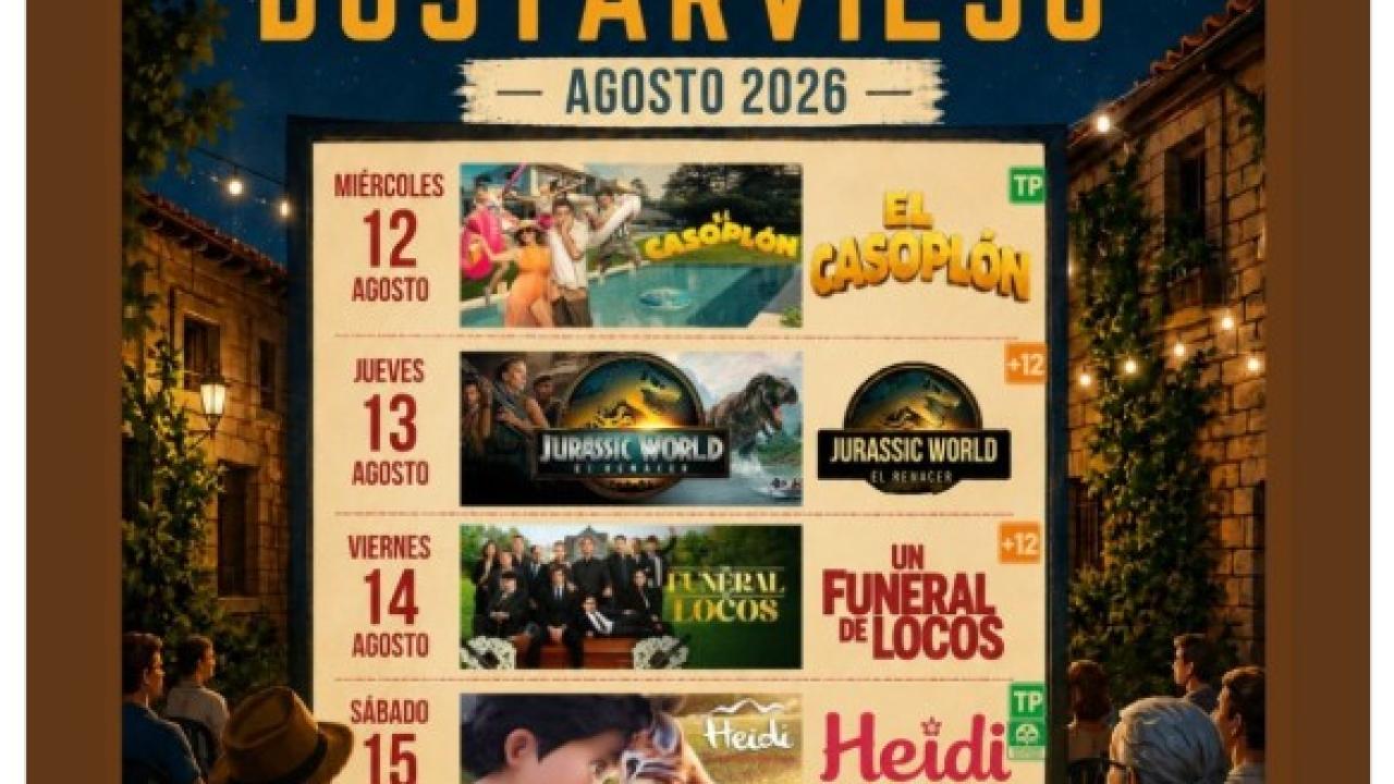Cine de Verano en Bustarviejo