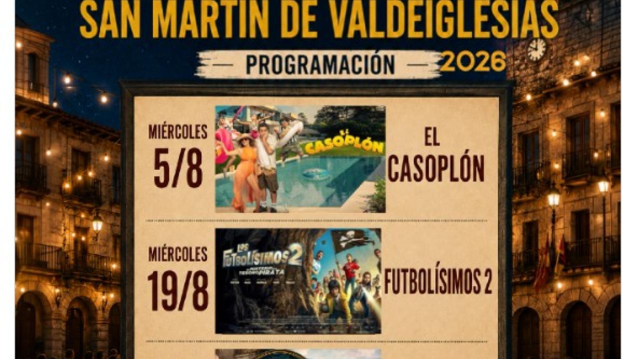 Cine de Verano en San Martín de Valdeiglesias
