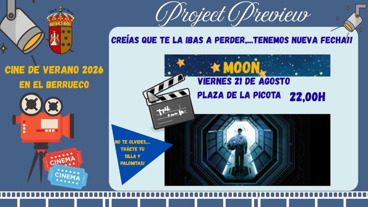 Cine en El Berrueco: Moon
