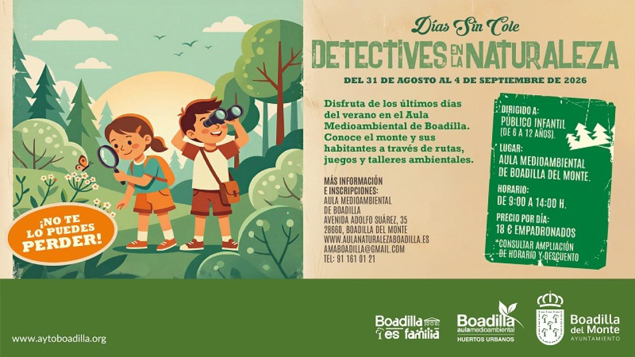 Detectives en la naturaleza
