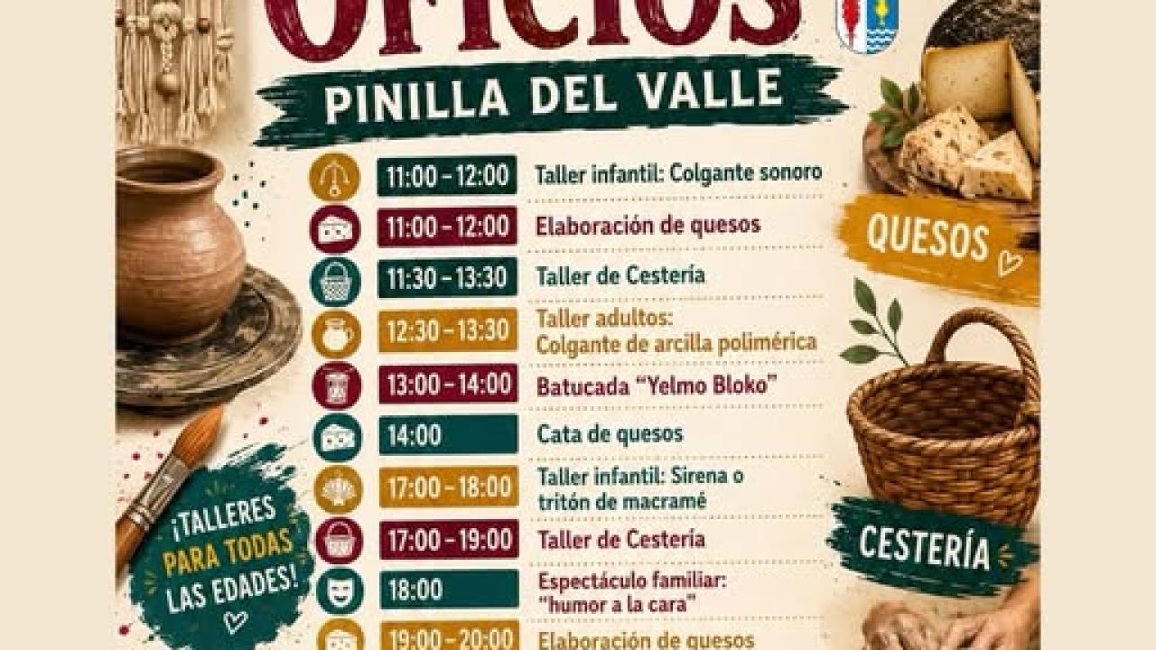 XX Feria de los Oficios a Pinilla del Valle
