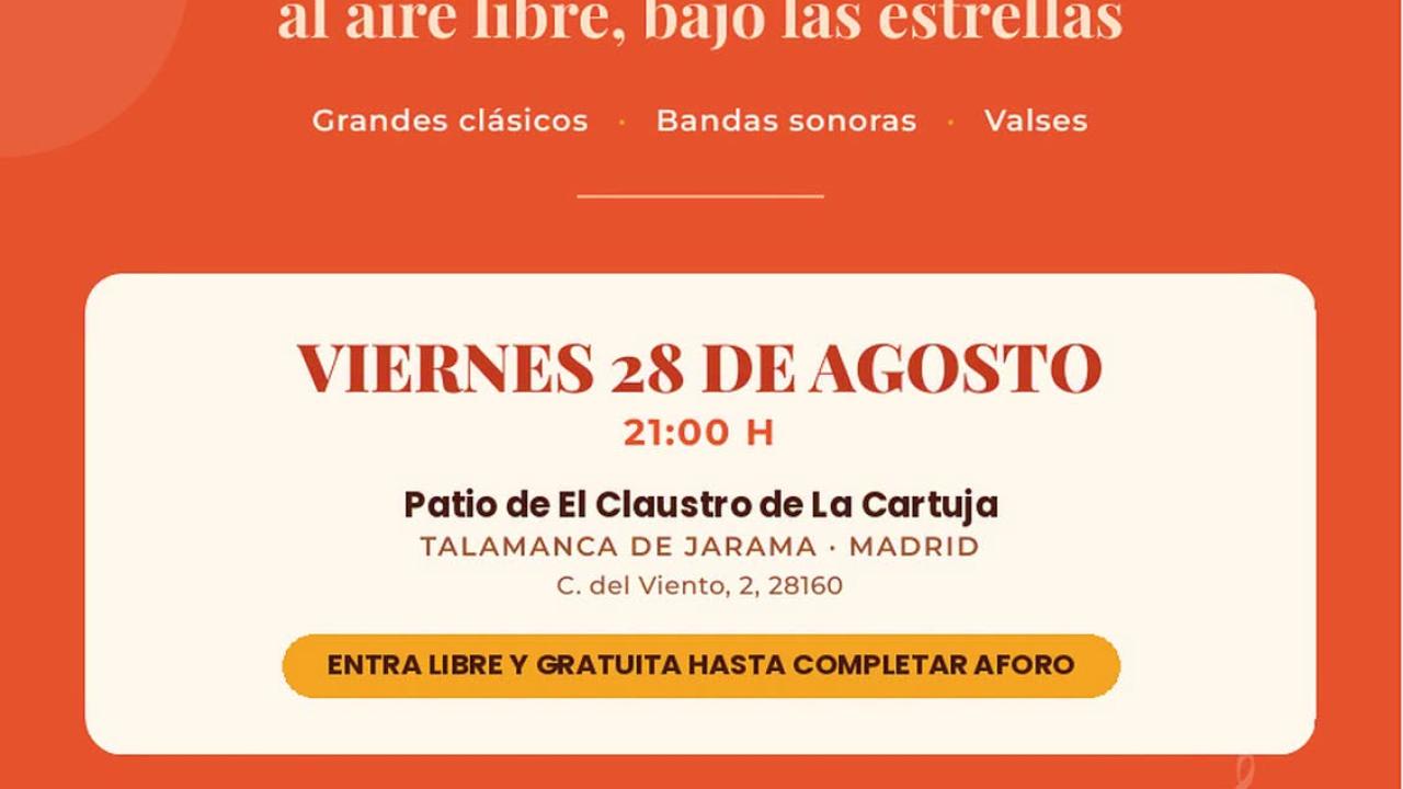 Concierto de Orquesta de Cámara: Quinteto de cuerdas