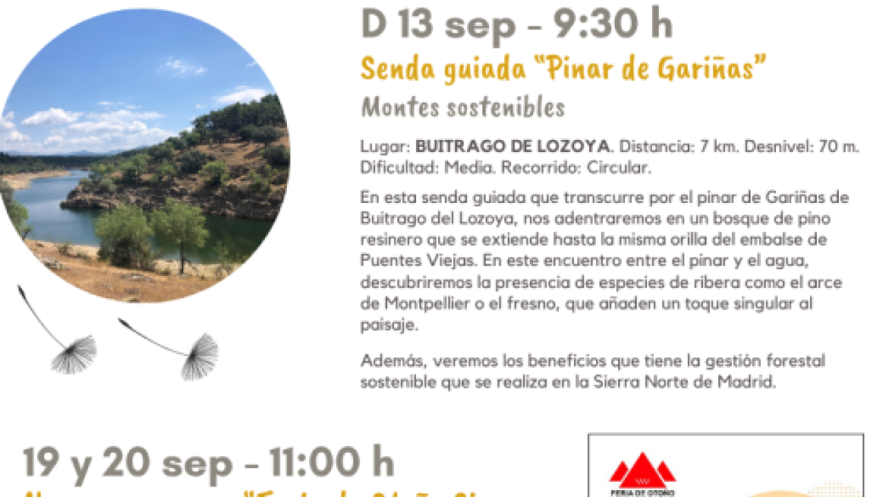 Turismo a tu ritmo “Paseando por Garganta de los Montes”