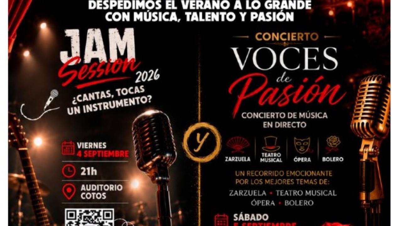 Jam Session y Voces de Pasión