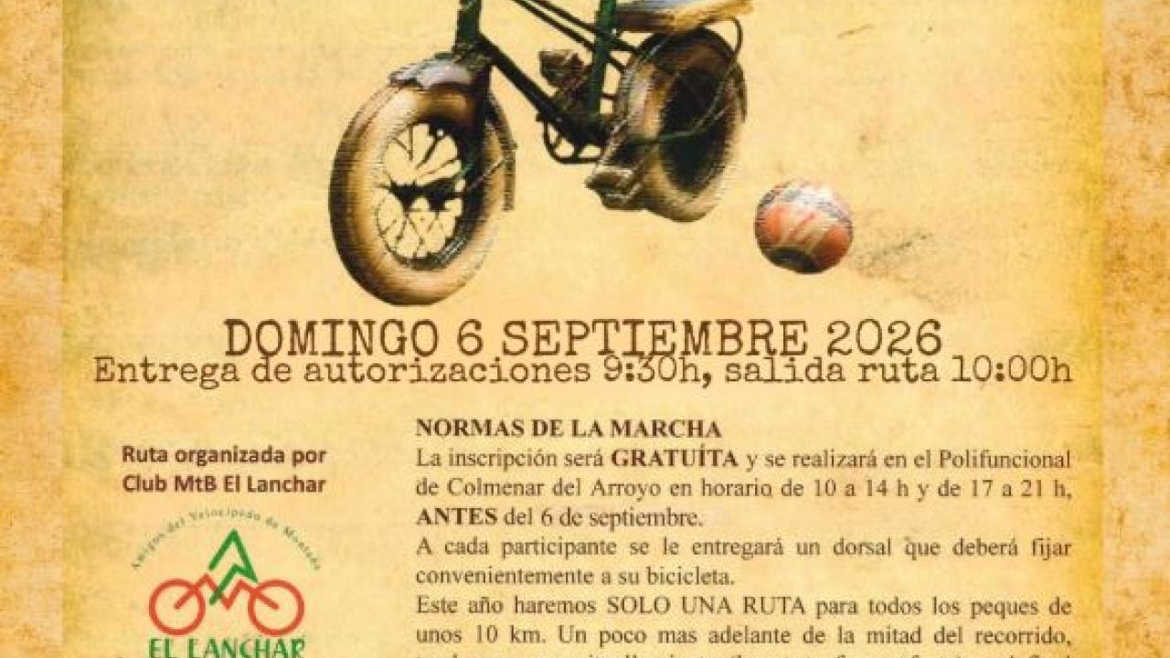 ¡XVI Marcha MTB Infantil!