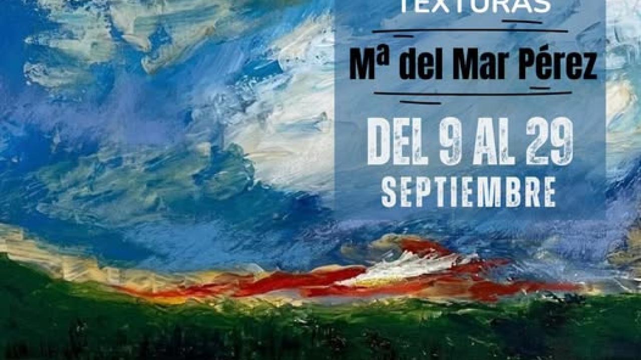 Acrílico con texturas, de María del Mar Pérez